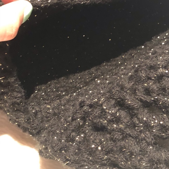 🛍 One-of-a-kind ✨Sparkling✨ Crochet Matching Handbag & Wallet - Picture 6 of 10